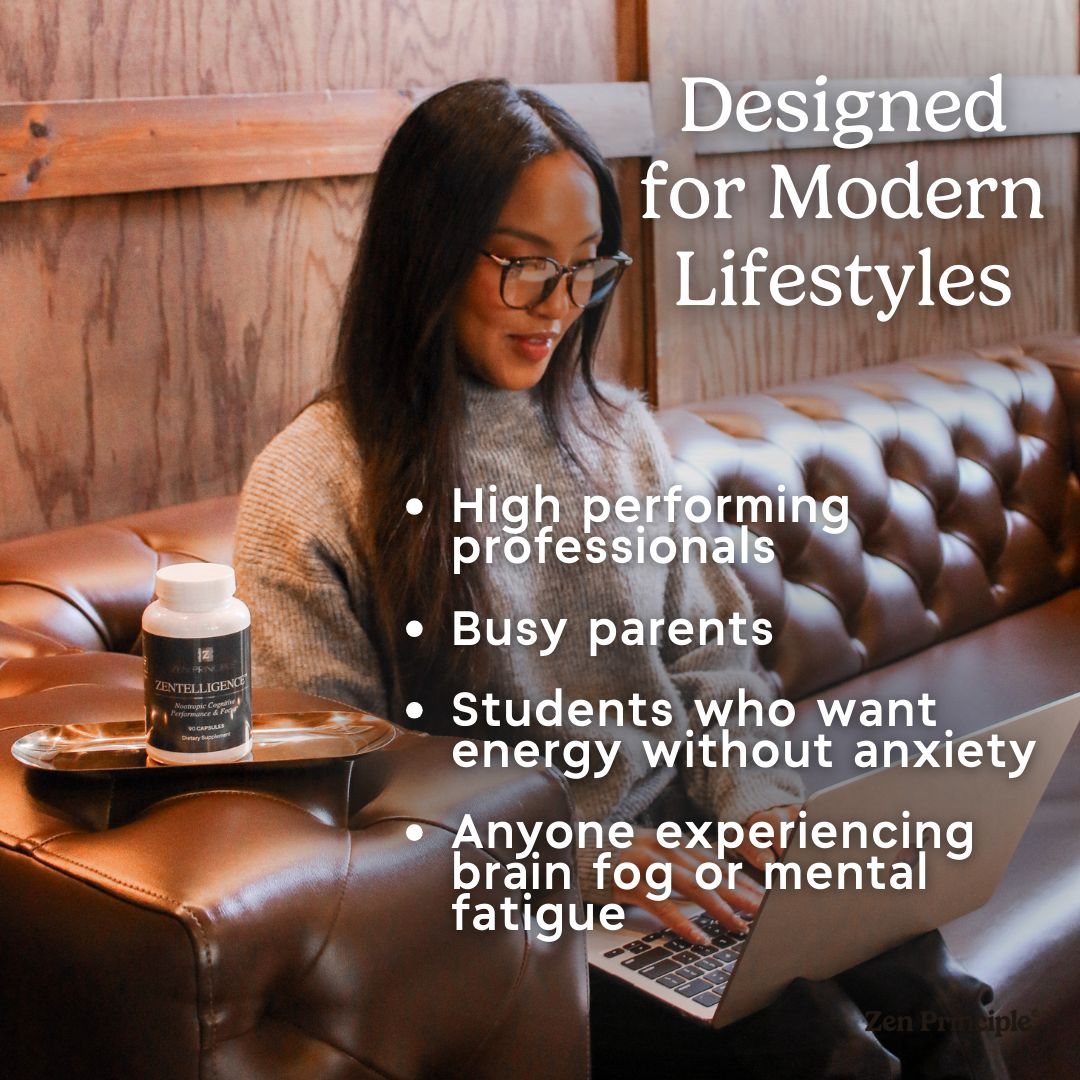 Zentelligence™ Ultra-Focus Nootropic Supplement Zen Principle Naturals 