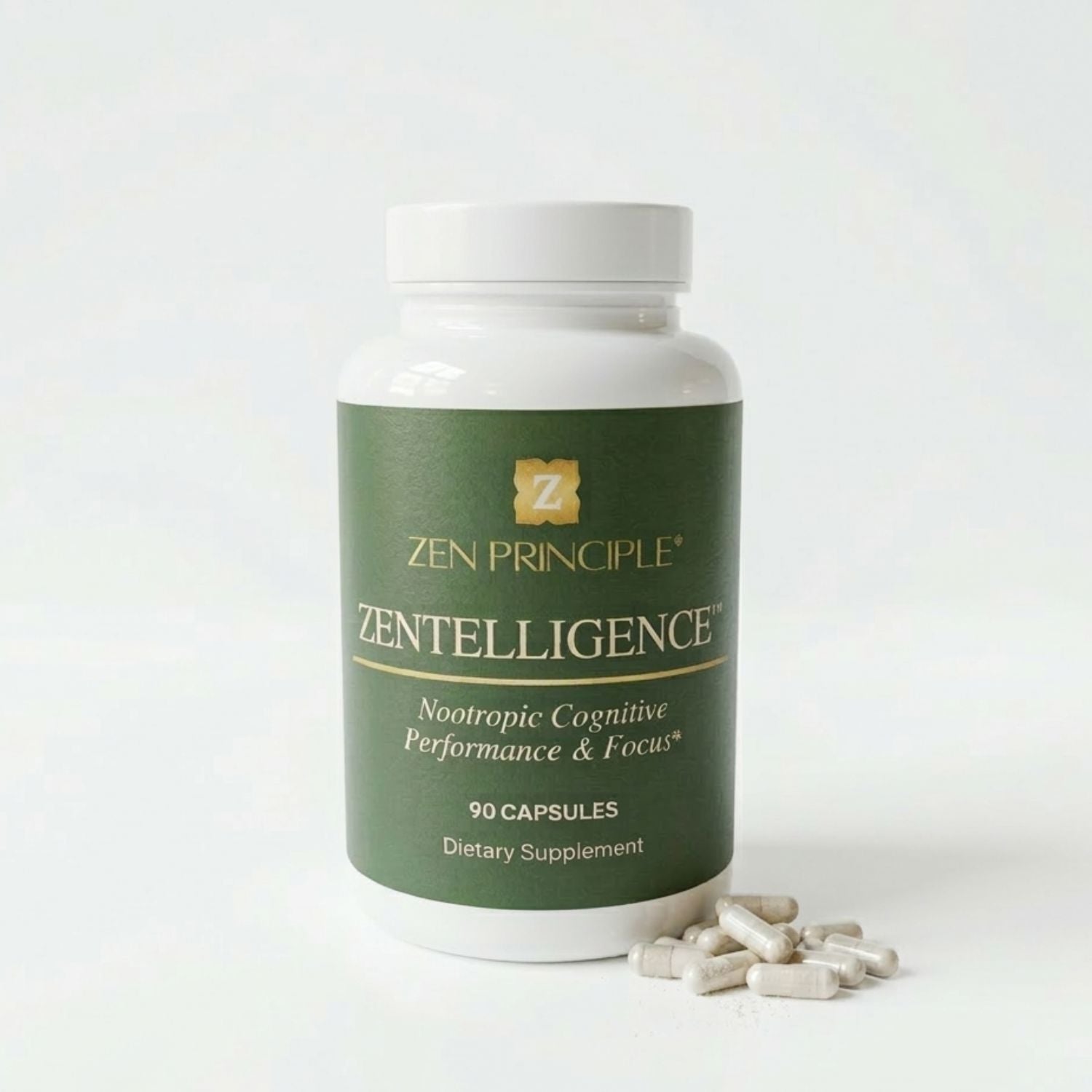 Zentelligence™ Ultra-Focus Nootropic Supplement Zen Principle Naturals 1 - Bottle 