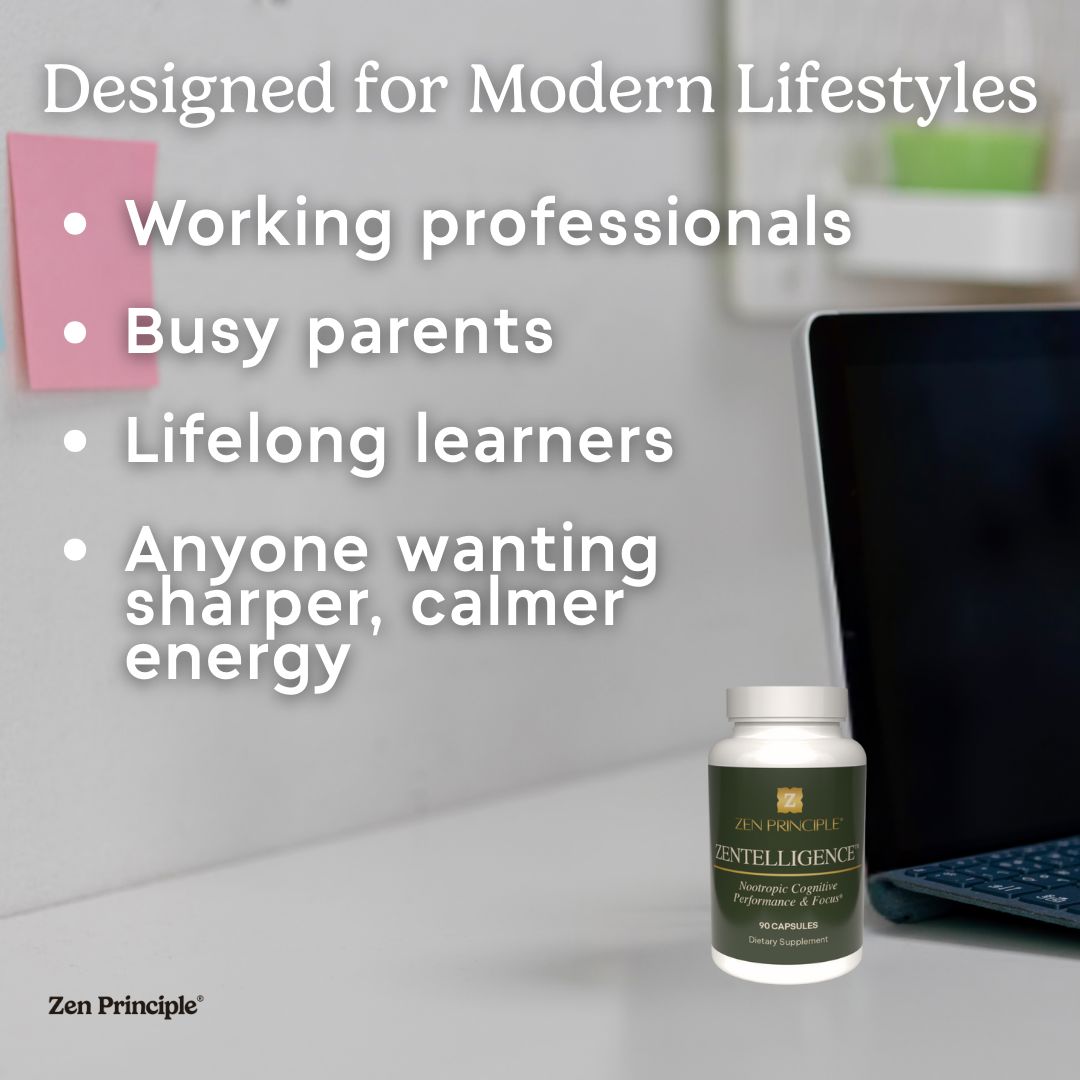 Zentelligence™ Ultra-Focus Nootropic Supplement Zen Principle Naturals 