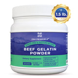 Beef Gelatin Powder Zen Principle Naturals 1.5 lb 