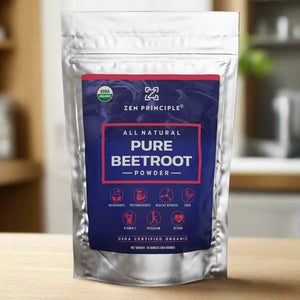 Organic Beetroot Powder Zen Principle Naturals 