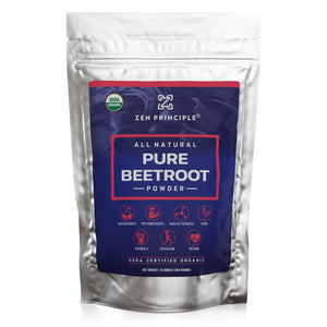 Organic Beetroot Powder Zen Principle Naturals 