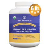 Organic Pea Protein Powder Zen Principle Naturals 6 lb. 
