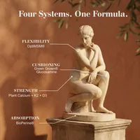 Four systems, one formula — flexibility, cushioning, strength, absorption