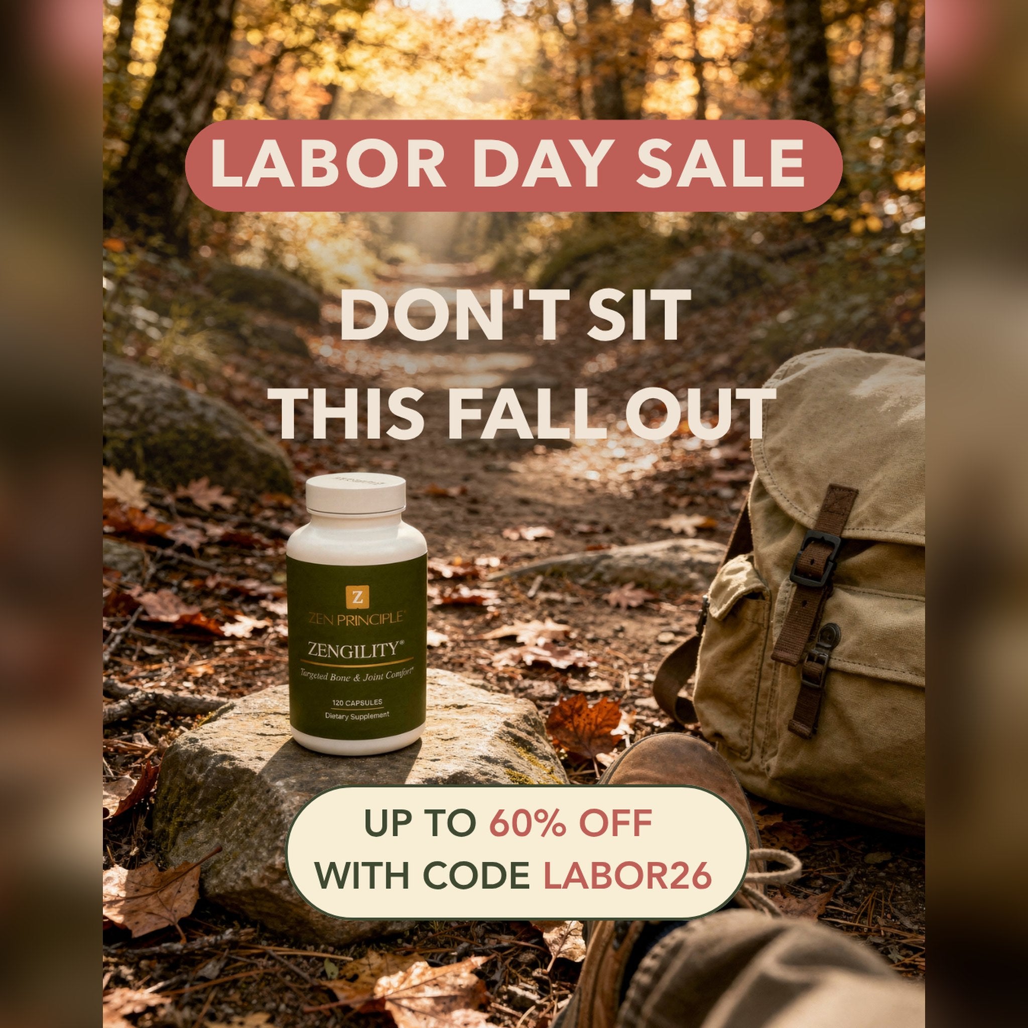Labor Day Sale — don’t sit this fall out, up to 60% off with code LABOR26