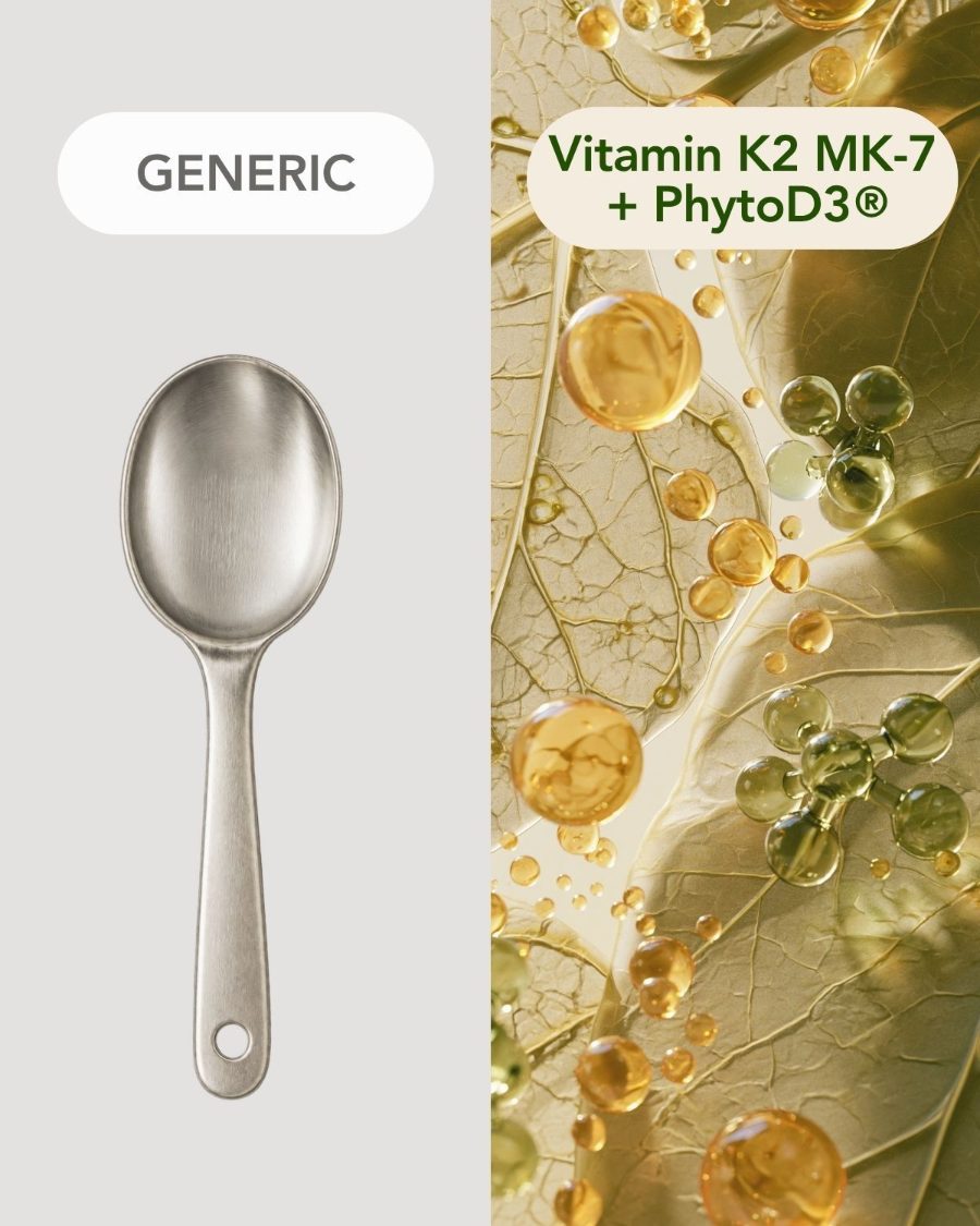 Generic vs Vitamin K2 MK-7 + PhytoD3®