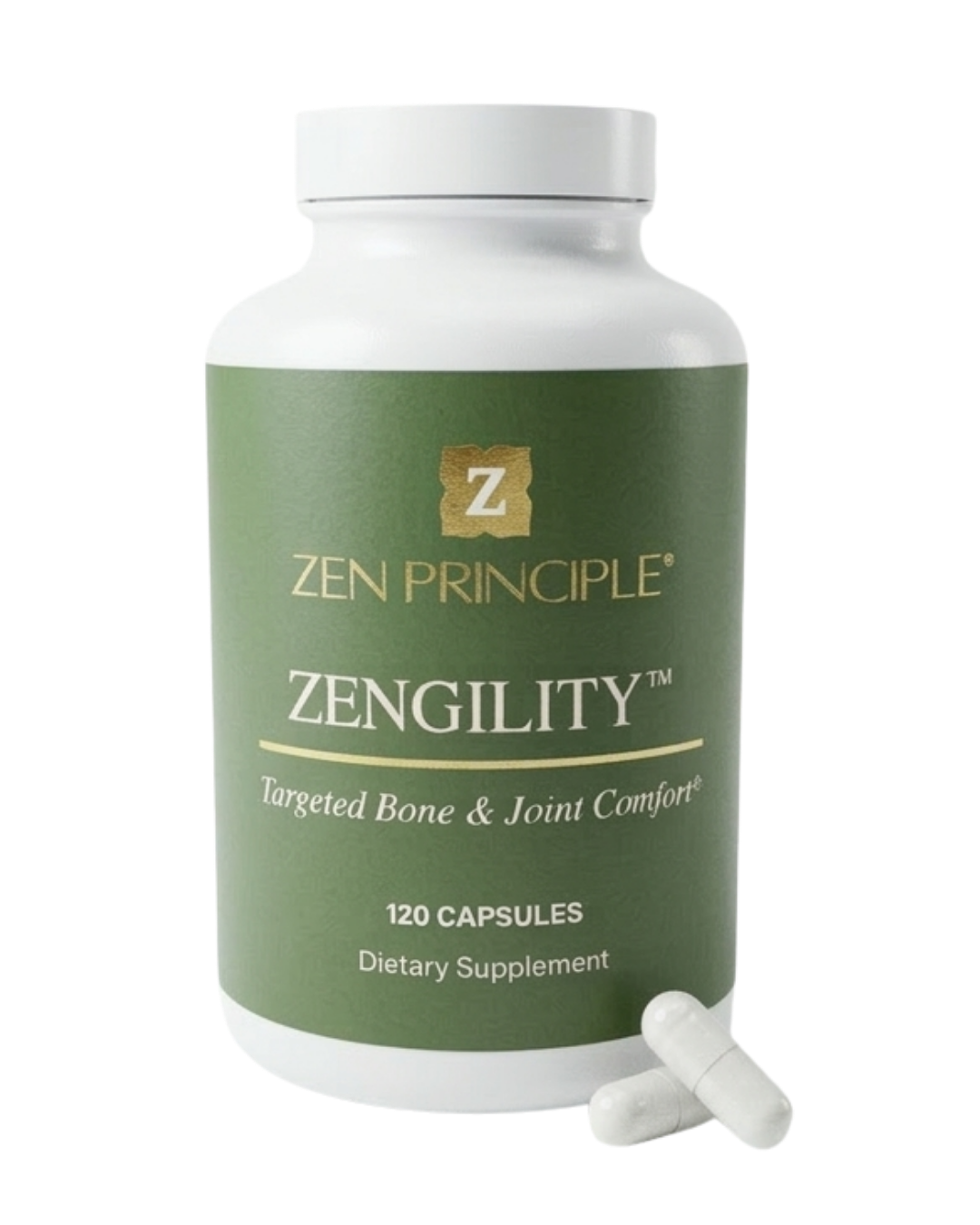 Zengility® 120-capsule bottle